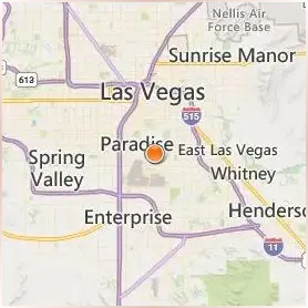 University of Nevada Las Vegas Location Map University of Nevada Las Vegas Location Map