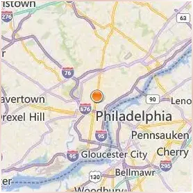 Temple University Location Map Temple University Location Map
