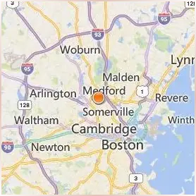 Tufts University Location Map Tufts University Location Map