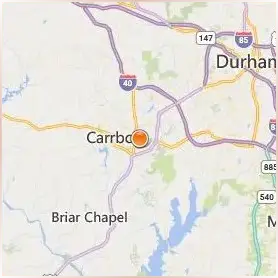 University of North Carolina at Chapel Hill Location Map University of North Carolina at Chapel Hill Location Map